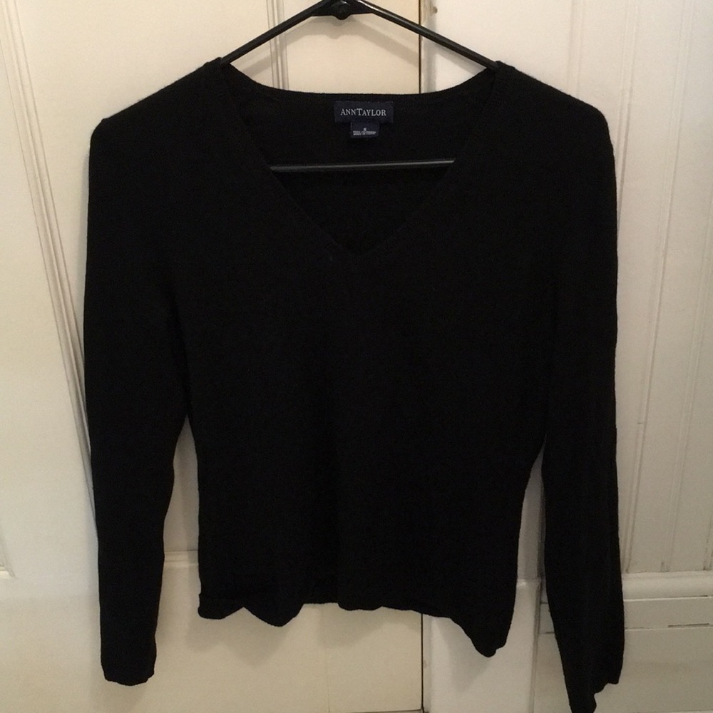 Ann Taylor V neck sweater.
